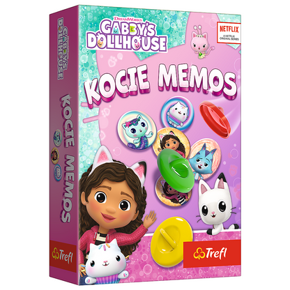 Jogo Memória Gatos