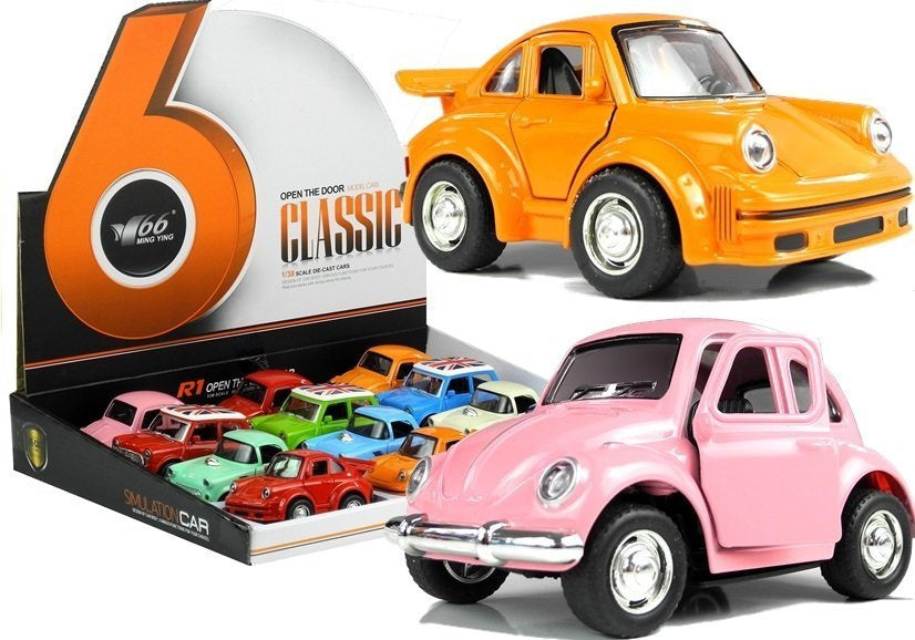 Carro clássico metal com som (1 unidade, sortido)