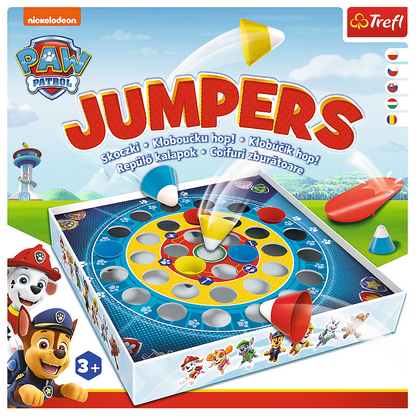 Jogo de Mesa Paw Patrol Jumpers Crianças +3 Anos