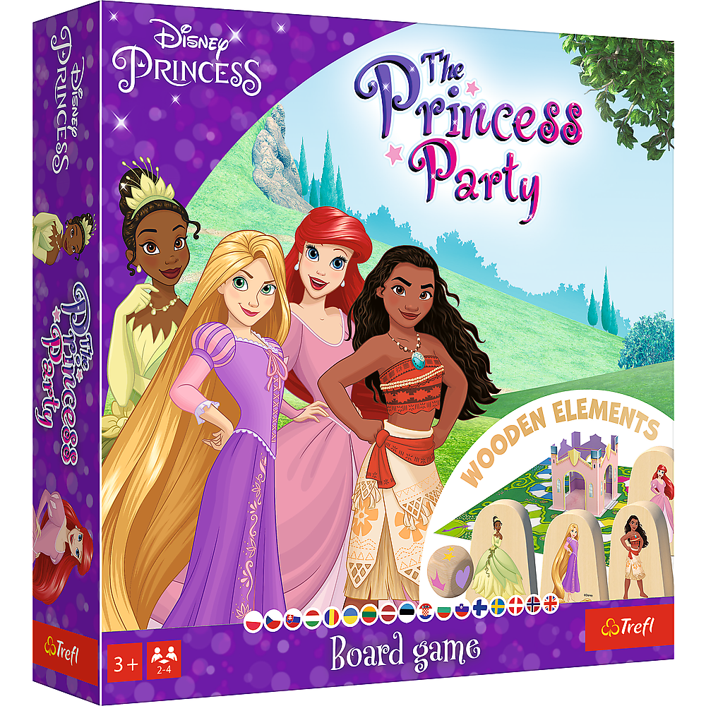 Jogo Tabuleiro Festa Princesas Disney Trefl