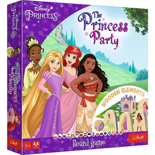 Jogo Tabuleiro Festa Princesas Disney Trefl