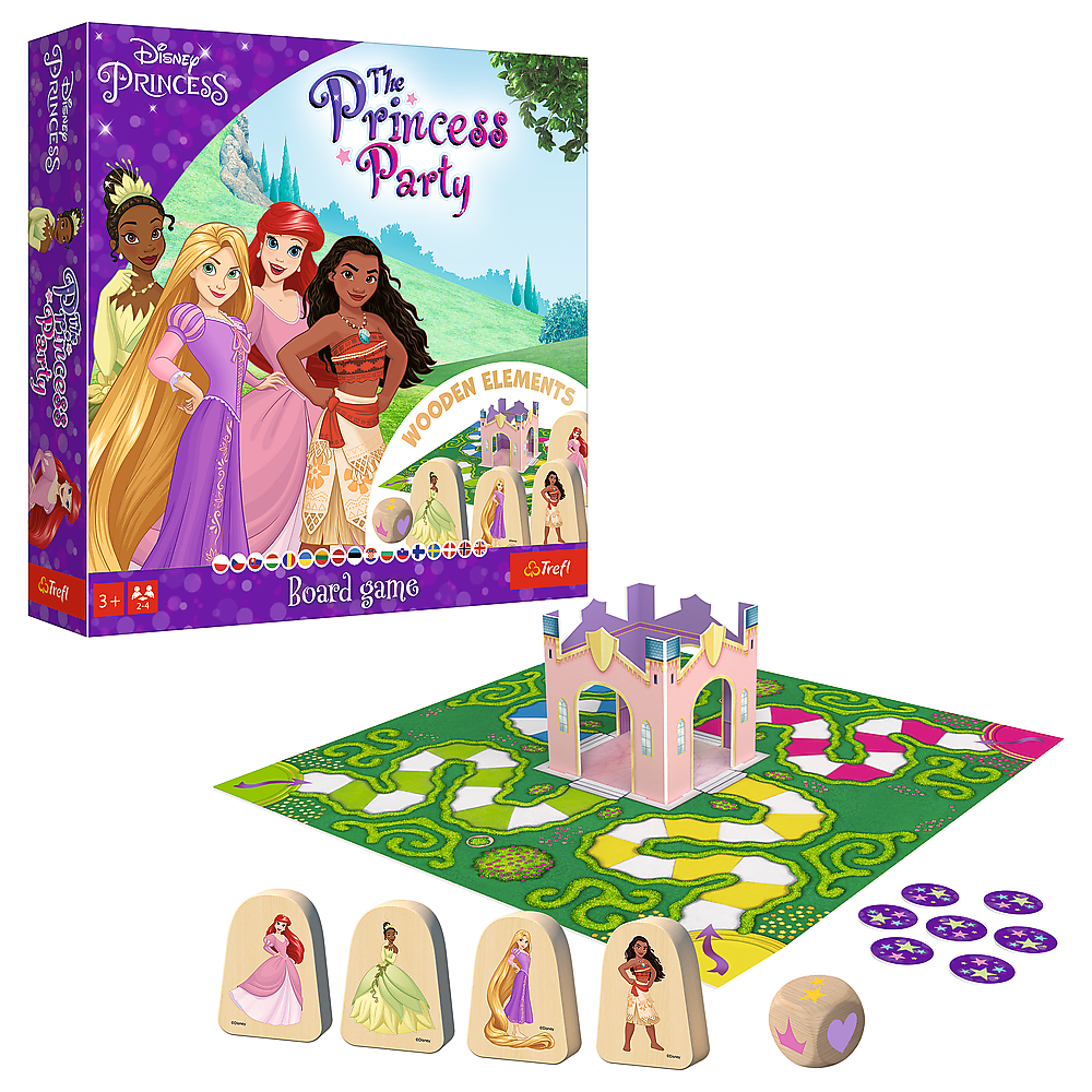 Jogo Tabuleiro Festa Princesas Disney Trefl