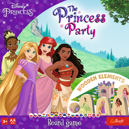 Jogo Tabuleiro Festa Princesas Disney Trefl
