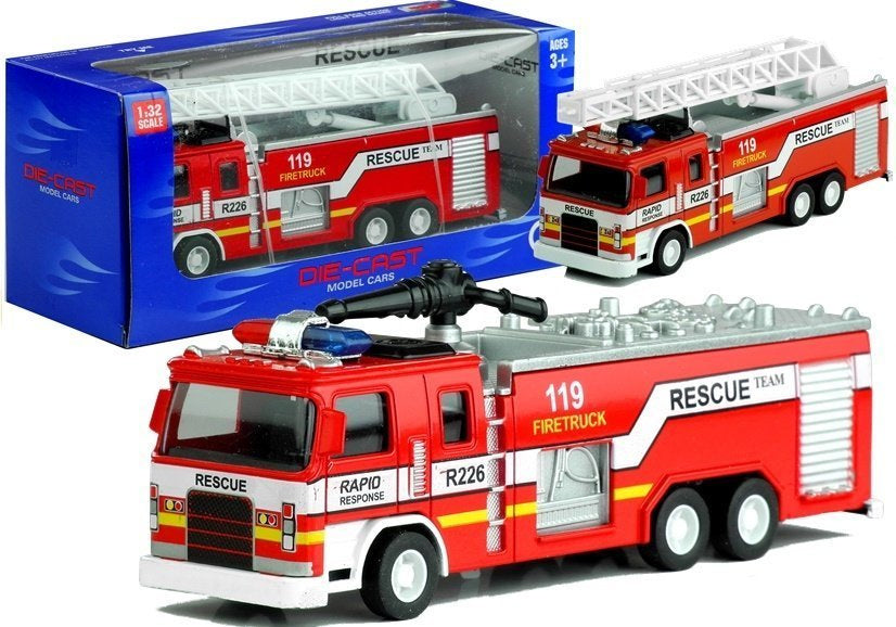 Camião bombeiros com escada 1:32