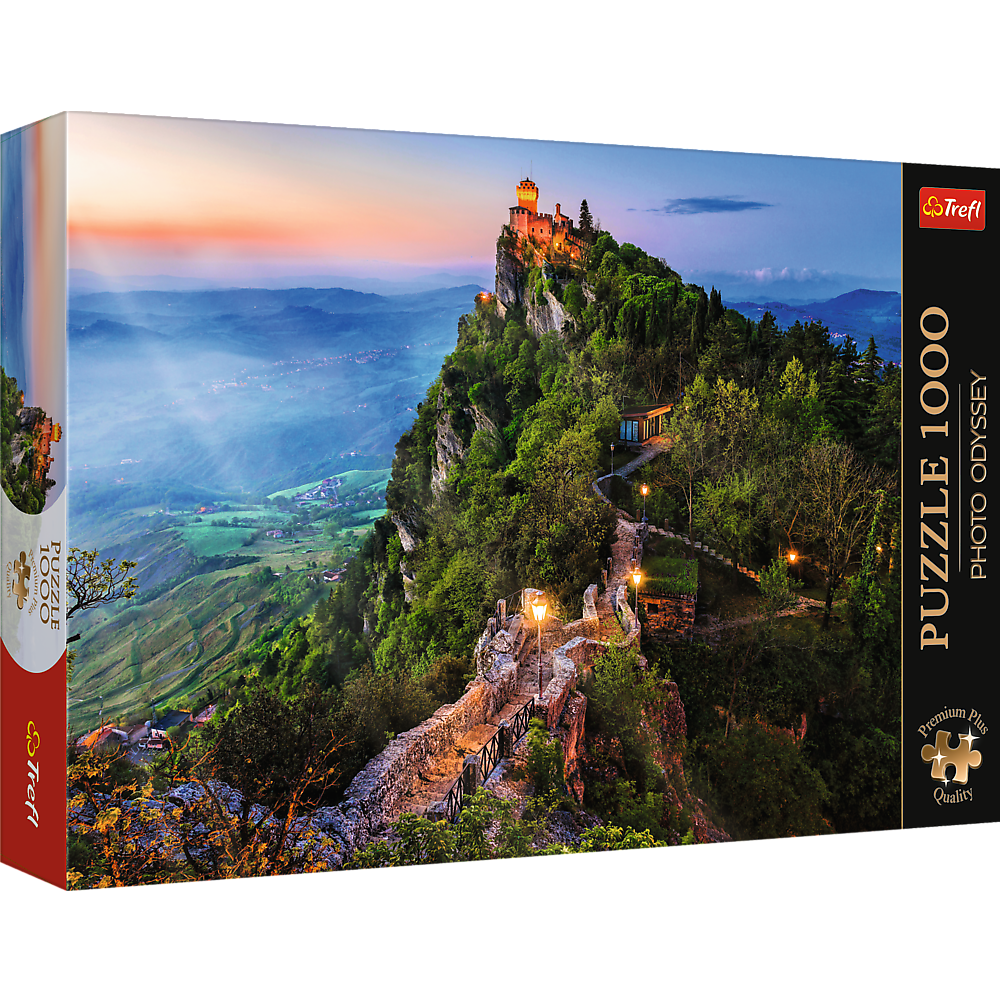Puzzle 1000 Premium Torre Cesta San Marino Trefl 10822