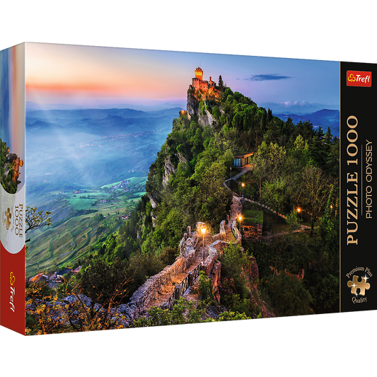 Puzzle 1000 Premium Torre Cesta San Marino Trefl 10822