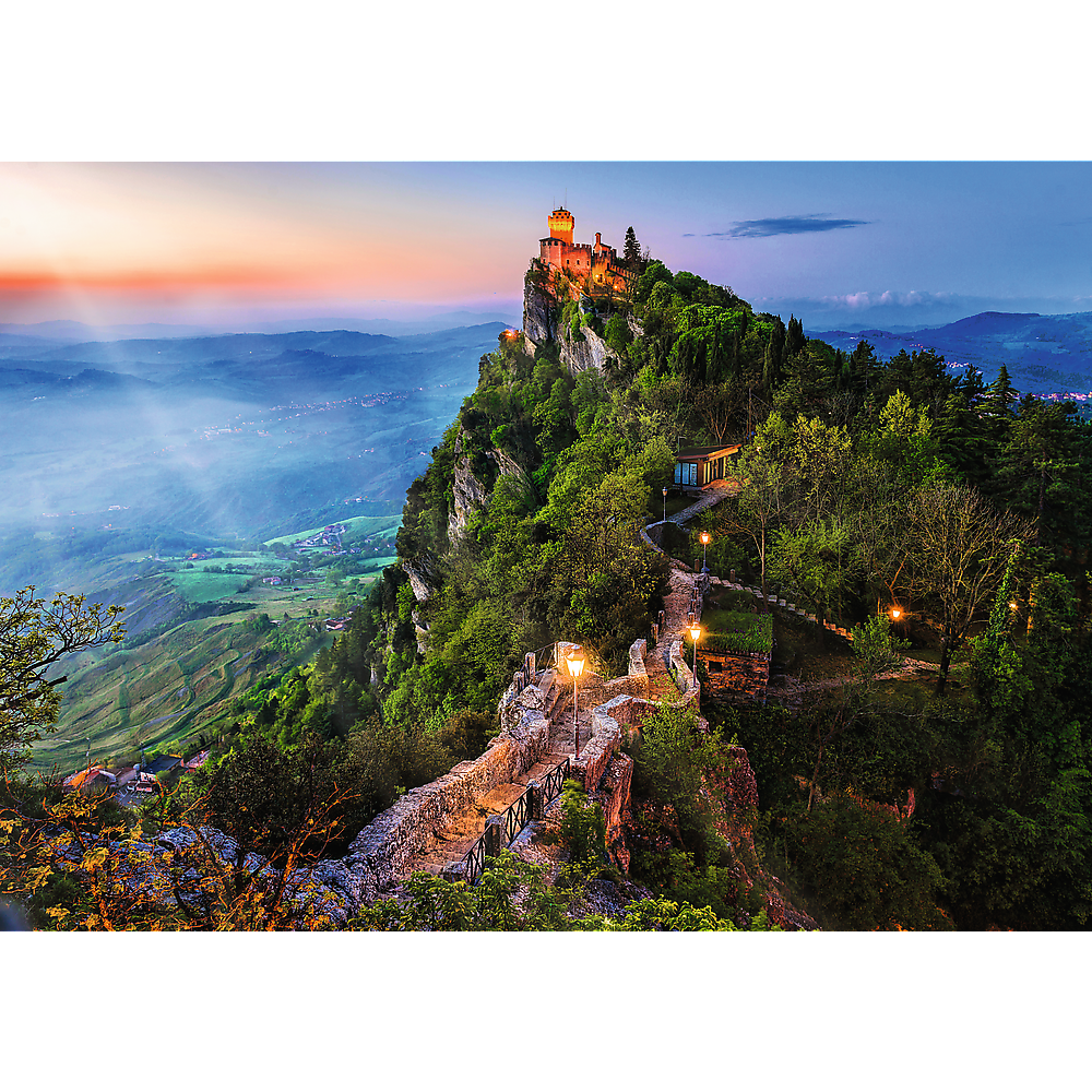Puzzle 1000 Premium Torre Cesta San Marino Trefl 10822