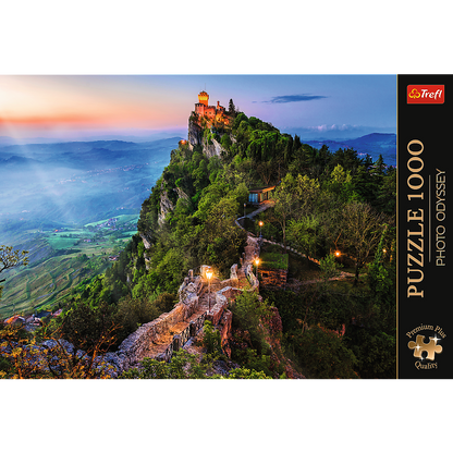 Puzzle 1000 Premium Torre Cesta San Marino Trefl 10822