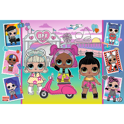 Puzzle LOL Dolls Fotos 100pcs Trefl 16443