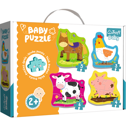 Puzzle Baby Animais Campo Trefl 36070