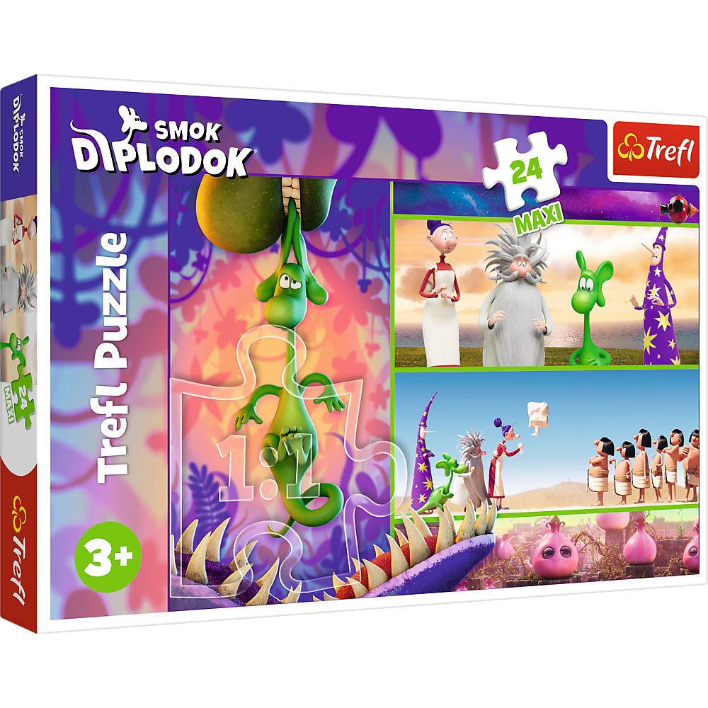 Puzzle Diplodocus 24 Maxi Trefl 14376
