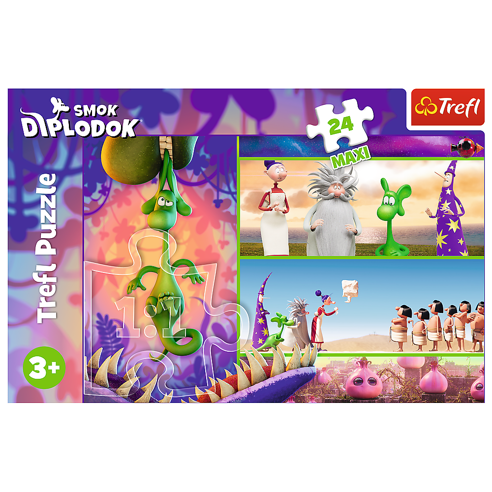 Puzzle Diplodocus 24 Maxi Trefl 14376