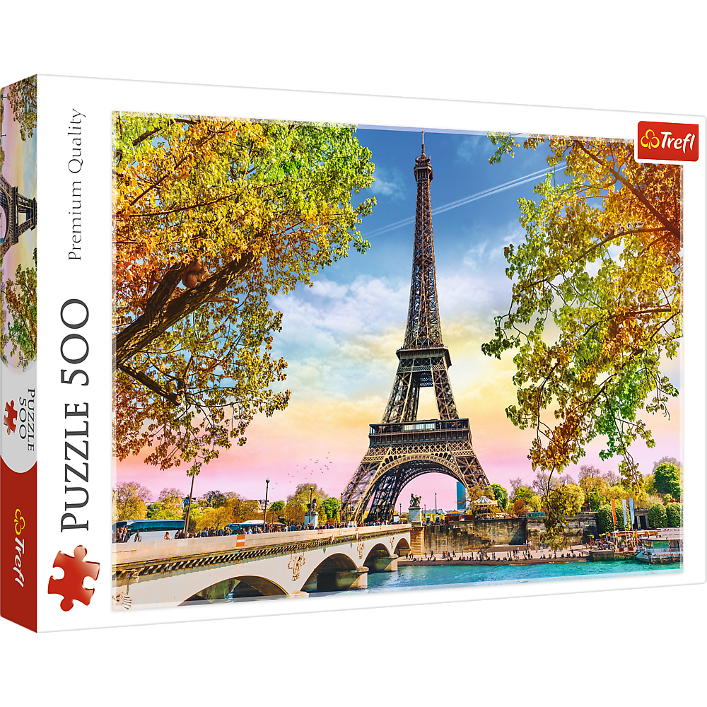 Puzzle Paris Romântico 500pcs Trefl 37330