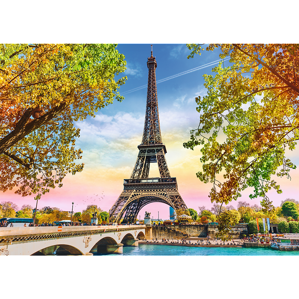 Puzzle Paris Romântico 500pcs Trefl 37330