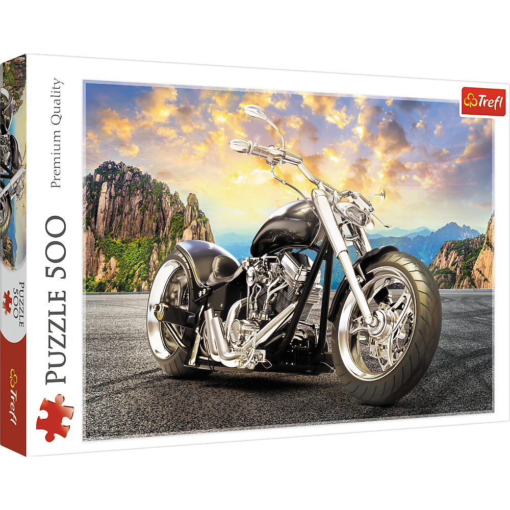 Puzzle Moto Preta 500pcs Trefl 37384