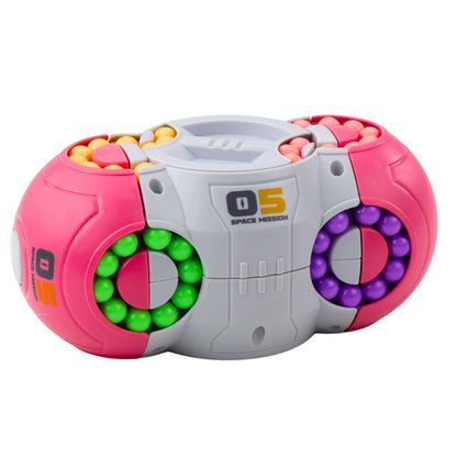 Jogo Lógico Cápsula Rotativa UFO Rosa