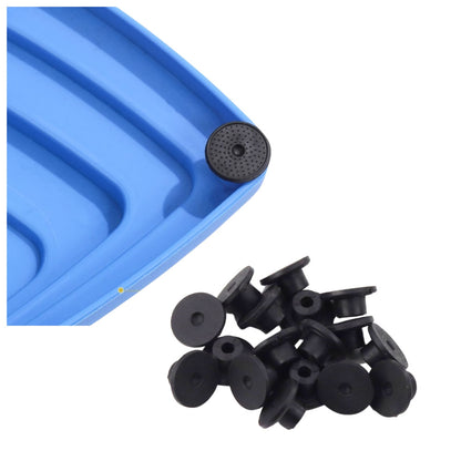 Caminho Sensorial Pedras Equilíbrio Coloridas 6pcs