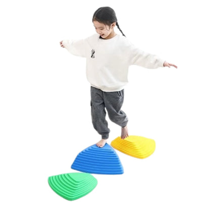 Caminho Sensorial Pedras Equilíbrio Coloridas 6pcs