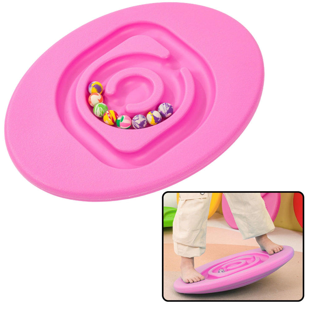 Prancha Equilíbrio Sensorial Criança Rosa