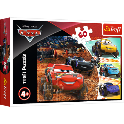 Puzzle Cars Lightning McQueen 60pcs Trefl 17327