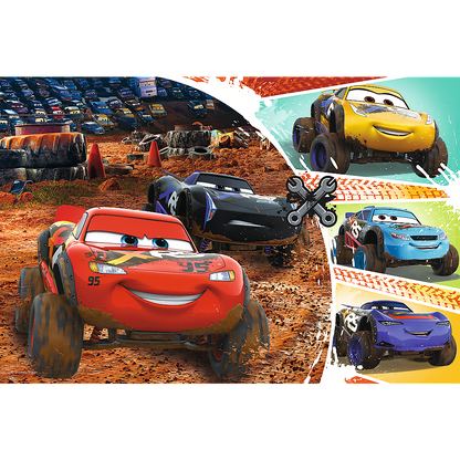 Puzzle Cars Lightning McQueen 60pcs Trefl 17327