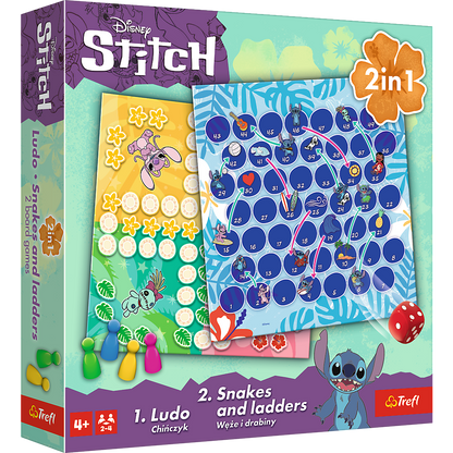 Jogo 2 em 1 Lilo & Stitch Trefl 02656