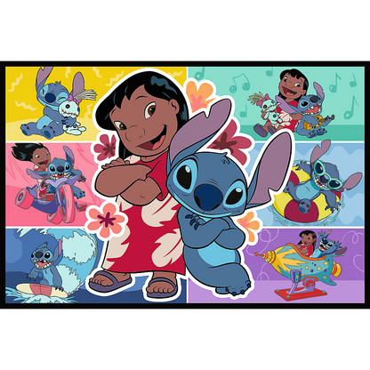 Puzzle 2x200 Stitch Trefl 13334