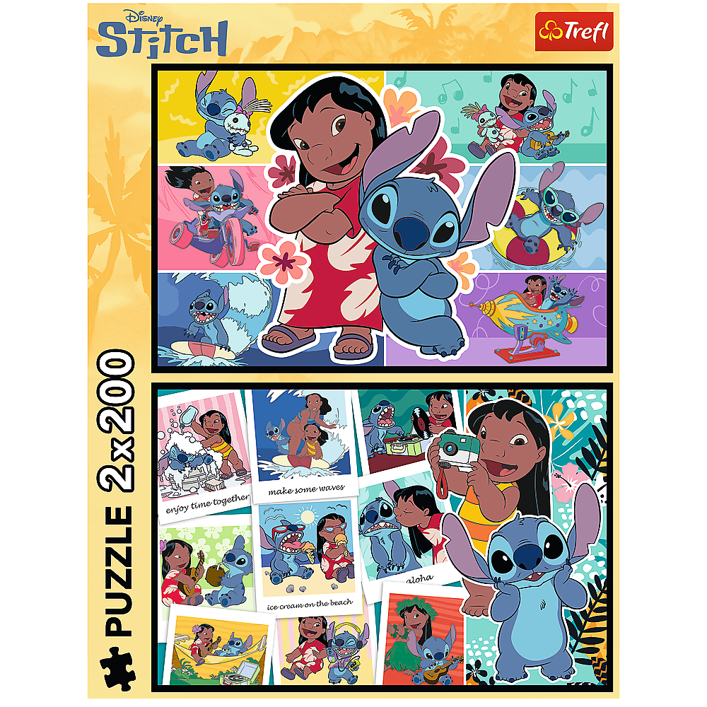 Puzzle 2x200 Stitch Trefl 13334