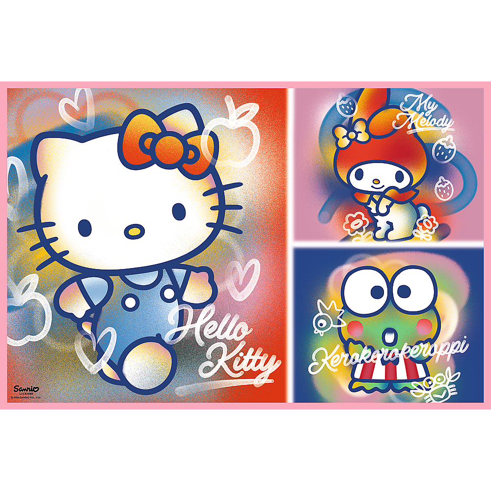 Puzzle 2x200 Hello Kitty Trefl 13336