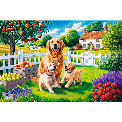 Puzzle Cães no Campo 300pcs Trefl 23101