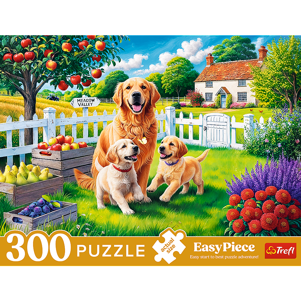 Puzzle Cães no Campo 300pcs Trefl 23101
