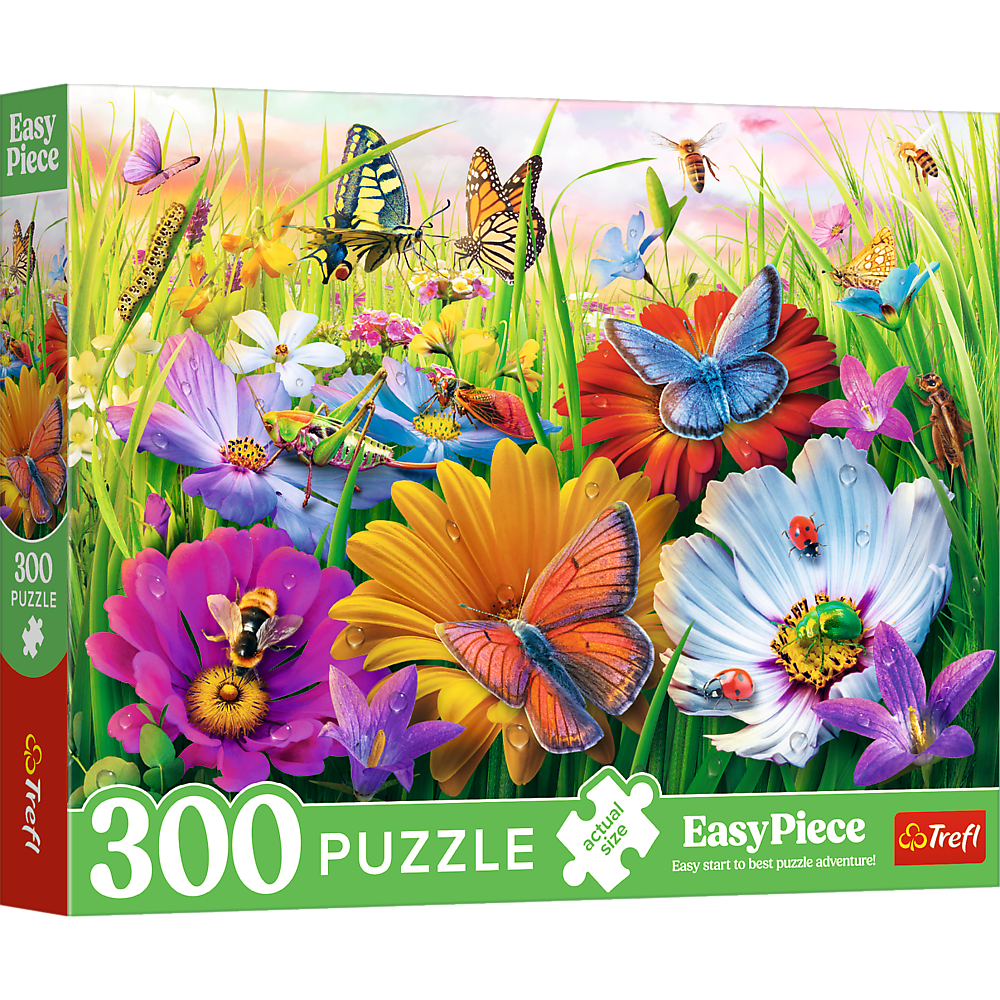 Puzzle Insetos no Prado 300pcs Trefl 23103