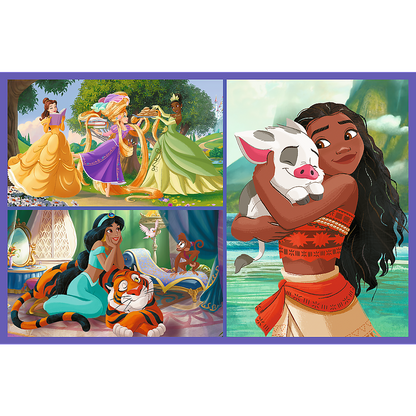 Puzzle 2x70 Dias de Conto Princesas Disney Trefl 34440