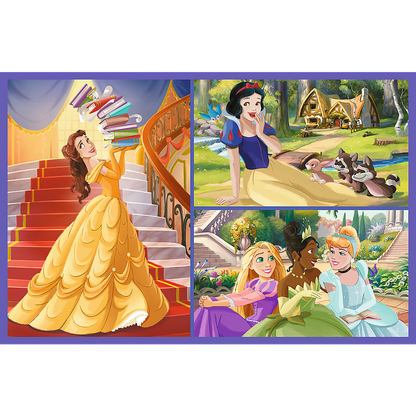Puzzle 2x70 Dias de Conto Princesas Disney Trefl 34440