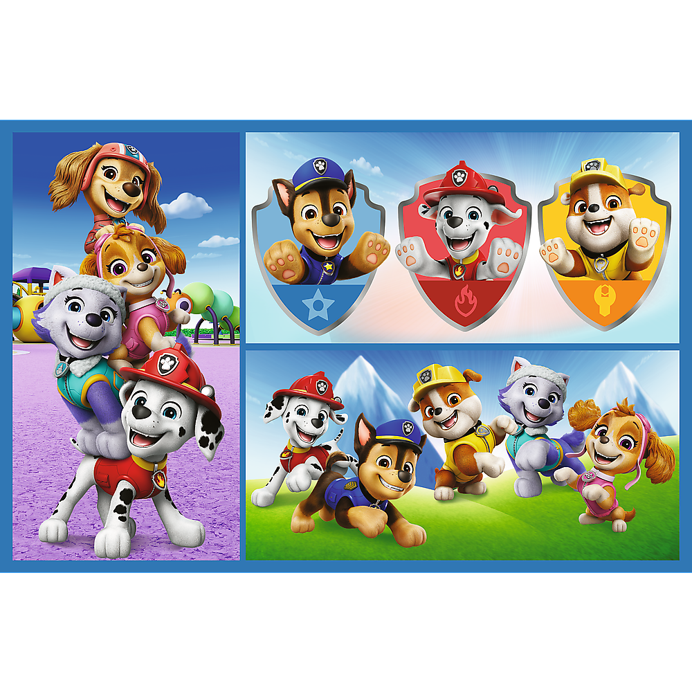 Puzzle 2x70 Paw Patrol Regras Trefl 34441