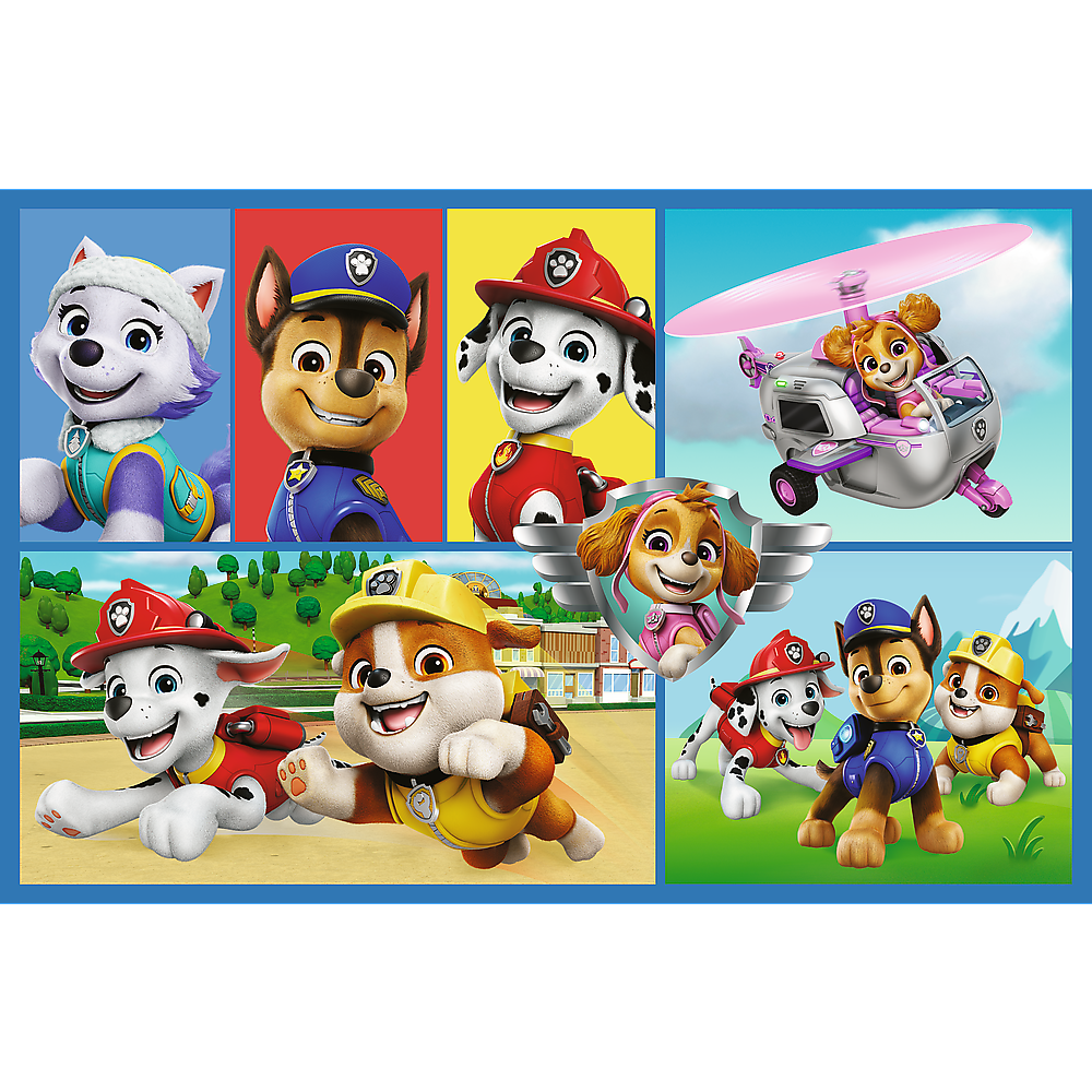Puzzle 2x70 Paw Patrol Regras Trefl 34441
