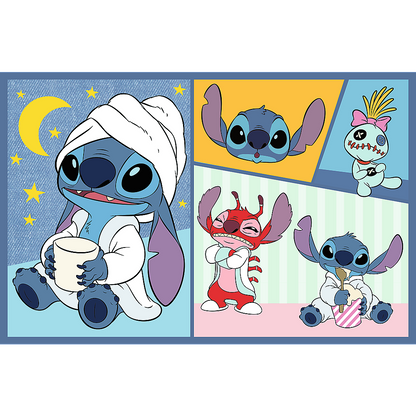 Puzzle 2x70 Stitch Diversão Trefl 34444