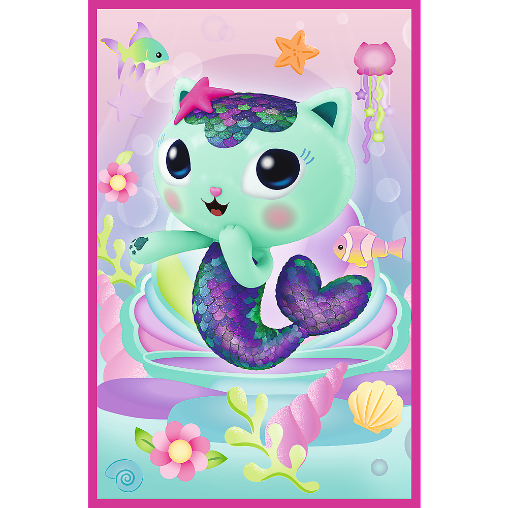 Puzzle 3x50 Gabby’s Dollhouse Trefl 34876