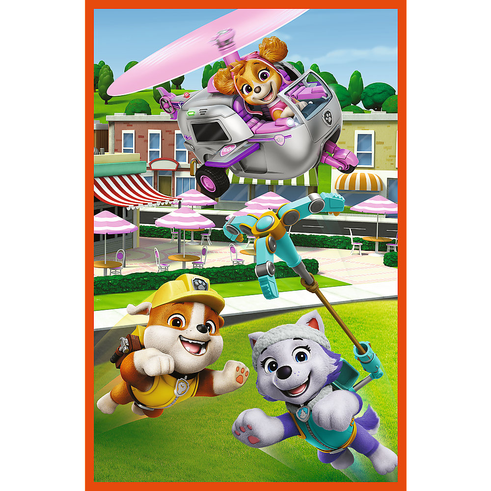Puzzle 3x80 Paw Patrol Equipa Canina Trefl 34886