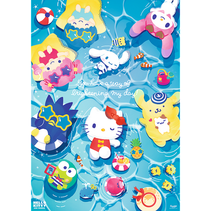 Puzzle Hello Kitty Relaxamento Verão 1000pcs Trefl 12067