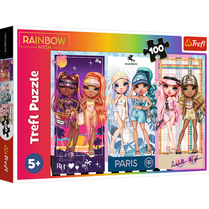 Puzzle Rainbow High 100pcs Trefl 16444