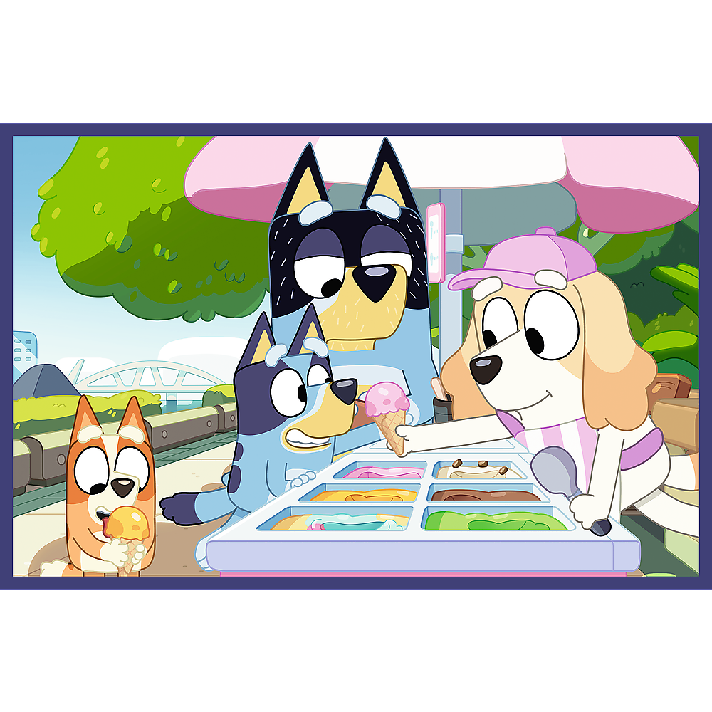 Puzzle 2x24 Bluey Diversão Trefl 34446