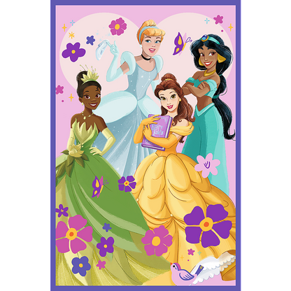 Puzzle 3x80 Princesas Disney Amigos Trefl 34884