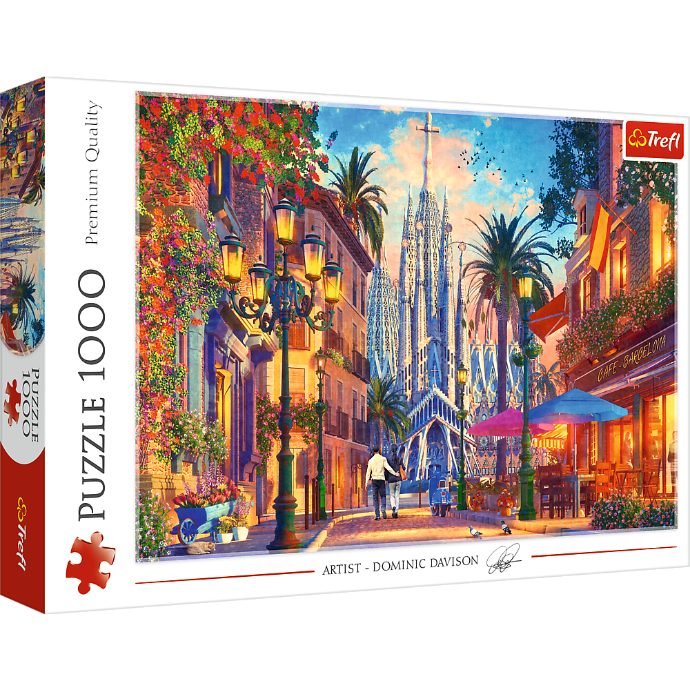 Puzzle Barcelona Espanha 1000pcs Trefl 10793