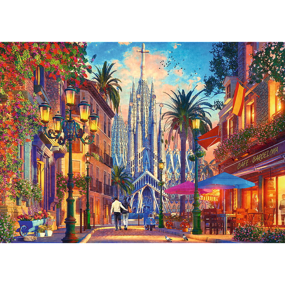Puzzle Barcelona Espanha 1000pcs Trefl 10793