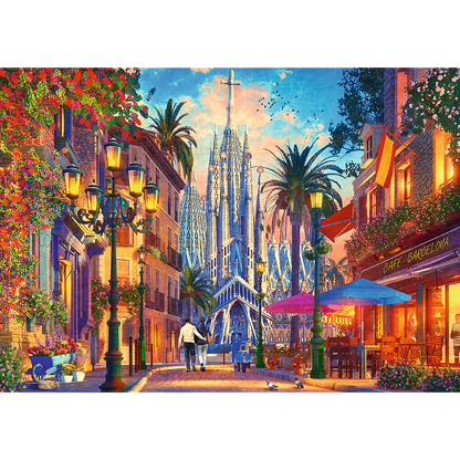 Puzzle Barcelona Espanha 1000pcs Trefl 10793