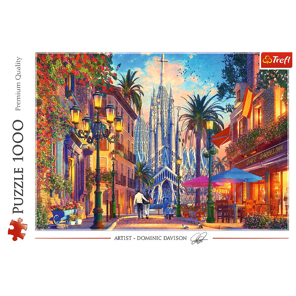 Puzzle Barcelona Espanha 1000pcs Trefl 10793