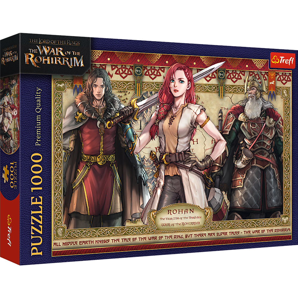 Puzzle Senhor dos Anéis Guerra Rohirrim 1000pcs Trefl 10937