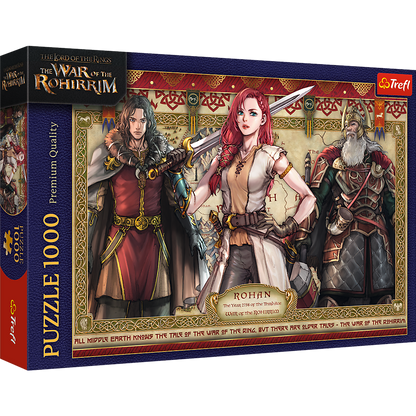 Puzzle Senhor dos Anéis Guerra Rohirrim 1000pcs Trefl 10937