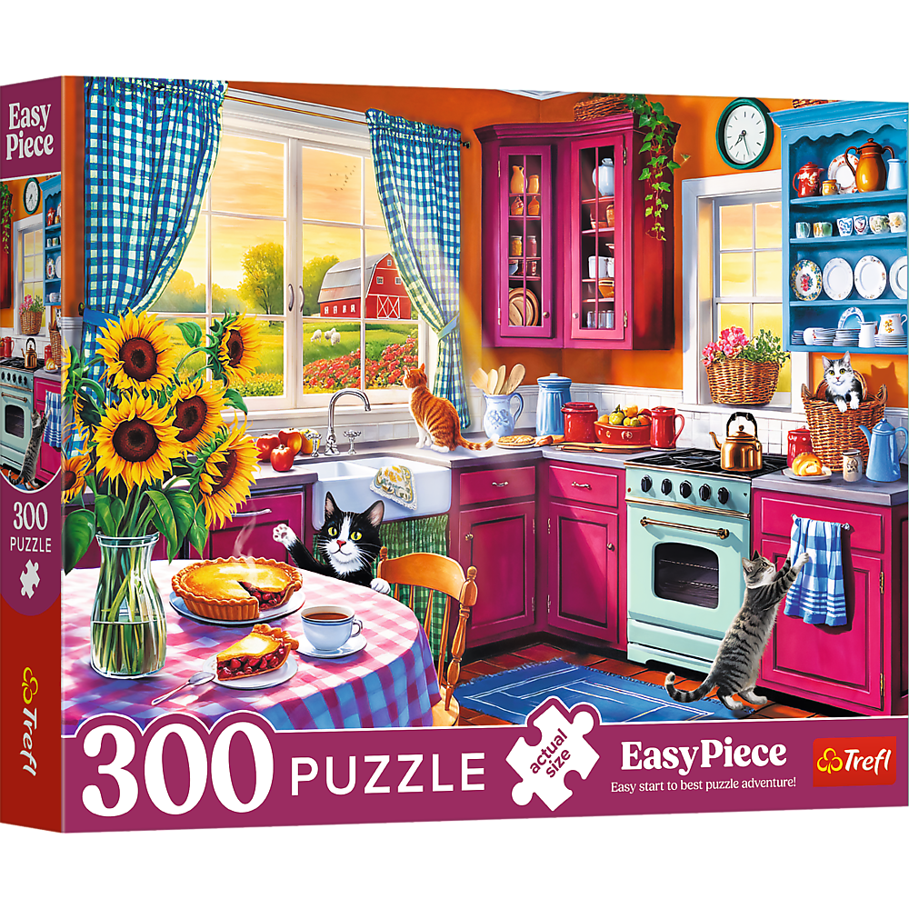 Puzzle Cozinha Manhã 300pcs Trefl 23102